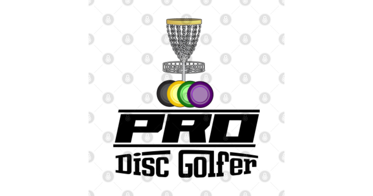 Pro Disc Golfer Disc Golf TShirt TeePublic