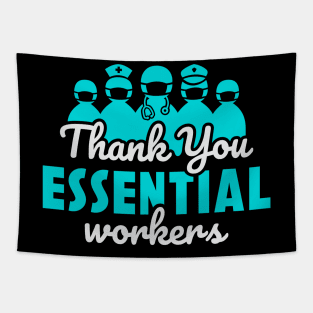 Thank you Essential Workers Tapestry