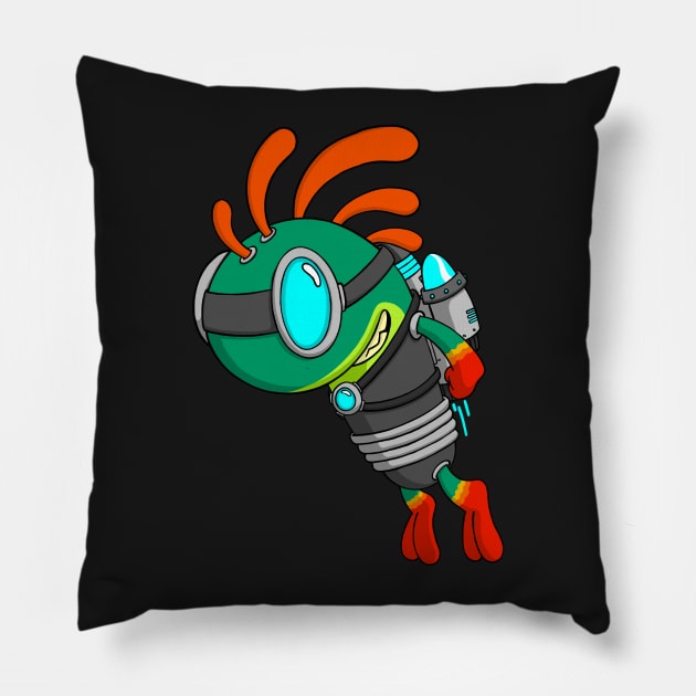 Space Loc Pillow by joshbaldwin391