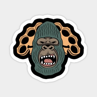 Gorilla and Fight Magnet