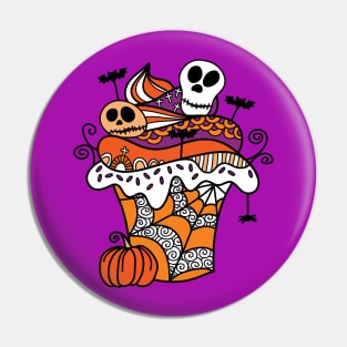 Halloween Cup Cake Pin