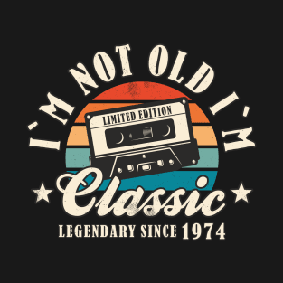 50th Birthday I´m Not Old I´m Classic Mens T-Shirt