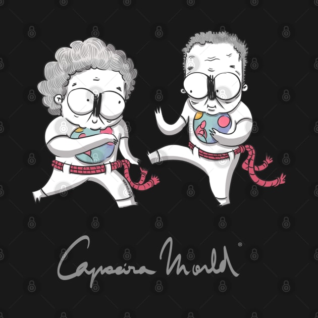 Ancianos Capoeristas. Capoeira World by beatrizescobarilustracion