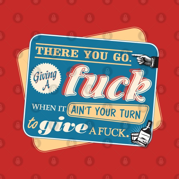 "Ain't Your Turn to Give a Fuck" - The Wire (Colorful Light) by WitchDesign