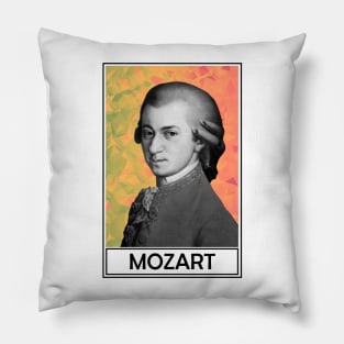 Wolfgang Amadeus Mozart Pillow