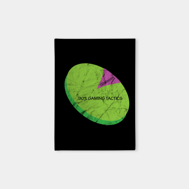 Gaming Tactics Pie Graph Funny Video Gamer Shirt