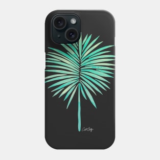 fan palm seafoam Phone Case