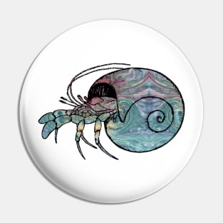 Hermit Crab Pin