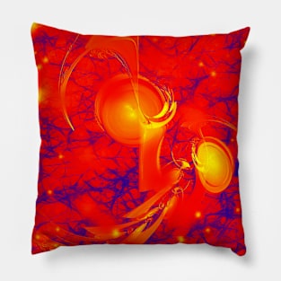 Flight through a radioactive universe Pillow