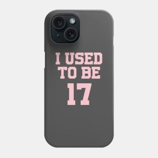 Seventeen, pink Phone Case