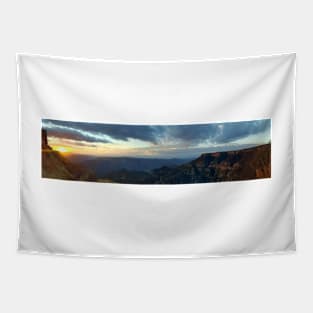 Panoramic Sunrise over the Copper Canyon Tapestry