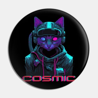 Cosmic Cat Pin