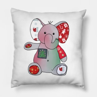 Weihnachtselefant Pillow