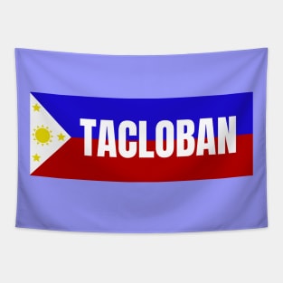 Tacloban City Leyte in Philippines Flag Tapestry