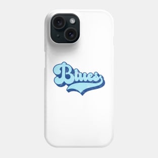 BLUES (Light Text) Phone Case