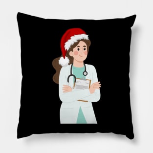 Mom Physician Christmas Doctor GP Present Pillow