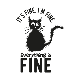 fine funny cat T-Shirt