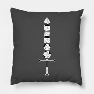 RPG Dice Sword Pillow