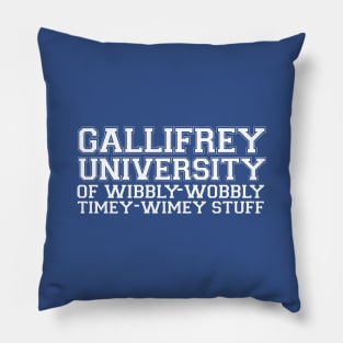 Gallifrey University Pillow