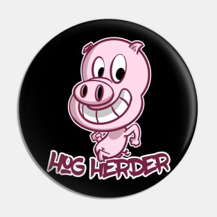 Hog Herder Pin