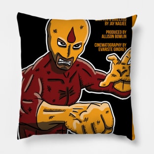 The Spectacular Smack-Man Poster || Superhero || Kung Fu || Martial Arts || Comic Book Pillow