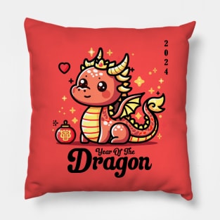 Year Of The Dragon 2024 Pillow