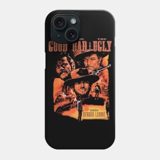 The Good The Bad and The Ugly // Retro Style Design Phone Case