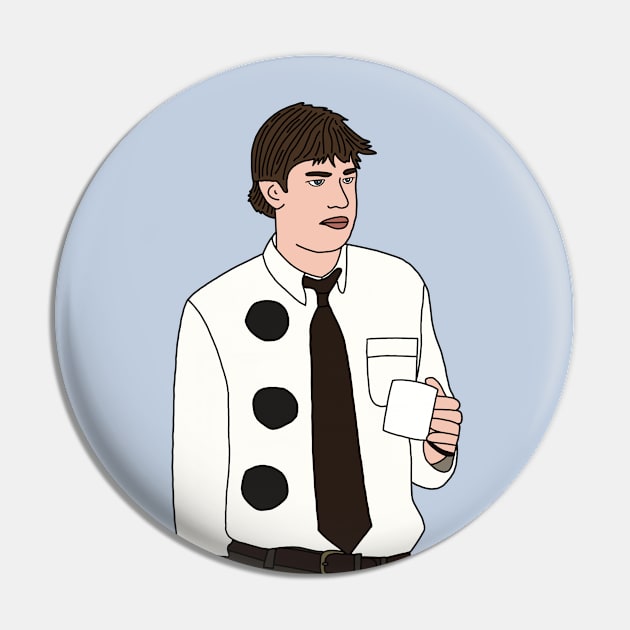 Jim Halloween The Office Pin by Eclipse in Flames