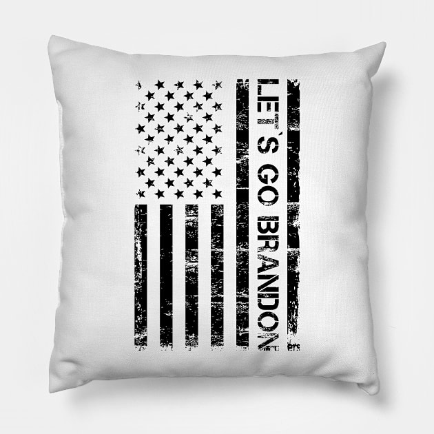 LET`S GO BRANDON Pillow by shirts.for.passions