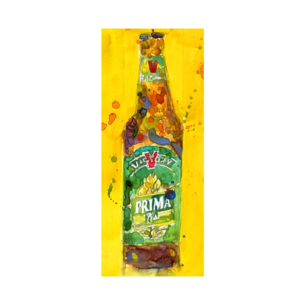 Victory Brewing Company - Prima Pils Beer Art - Man Cave - Bar by dfrdesign