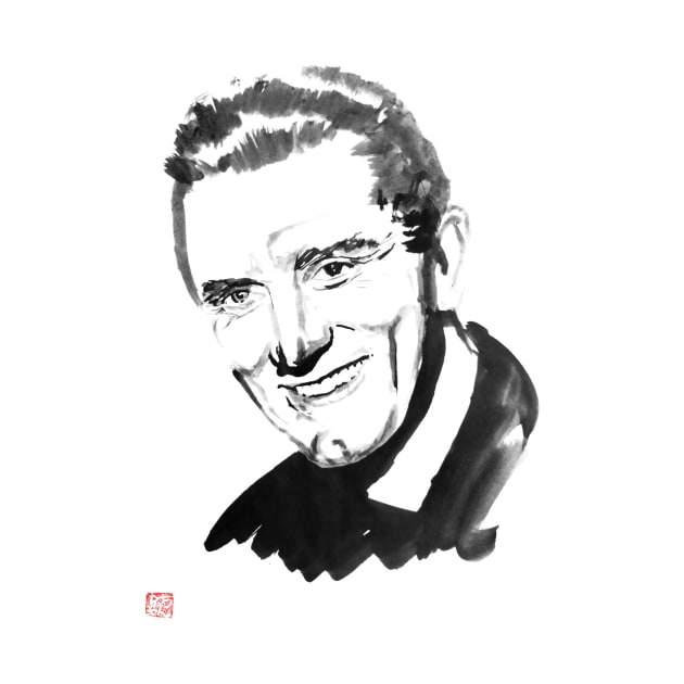 Kirk Douglas by pechane