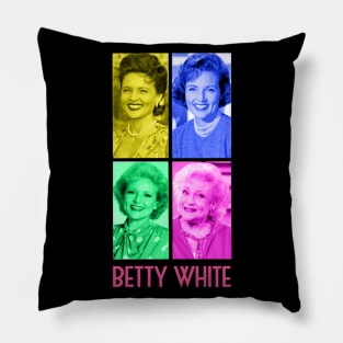 Betty white beautiful Pillow