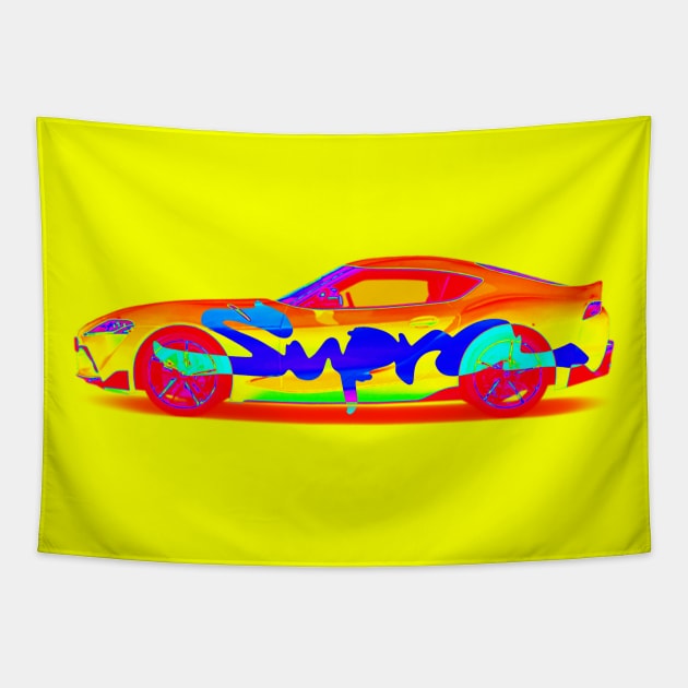 Supra 2020 Gradient Body Tapestry by CharlieCreator