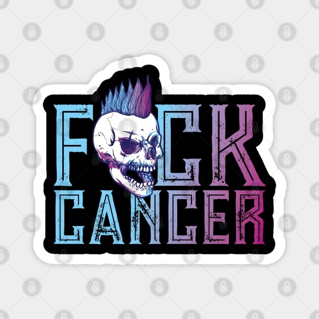 Fuck Cancer - Survivor Magnet by rumsport