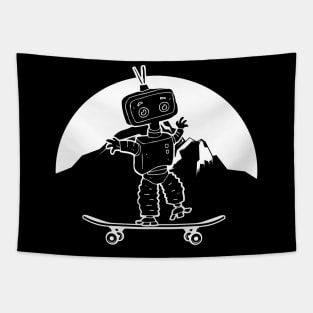 Skater Robot Tapestry