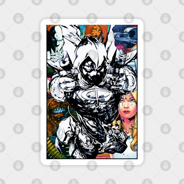 Moon Knight comics Magnet by IamValkyrie