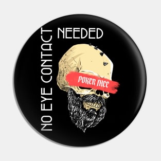 Beard and Skull Pin