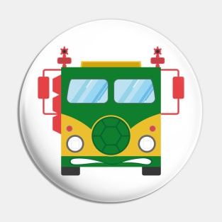 Party Wagon Pin