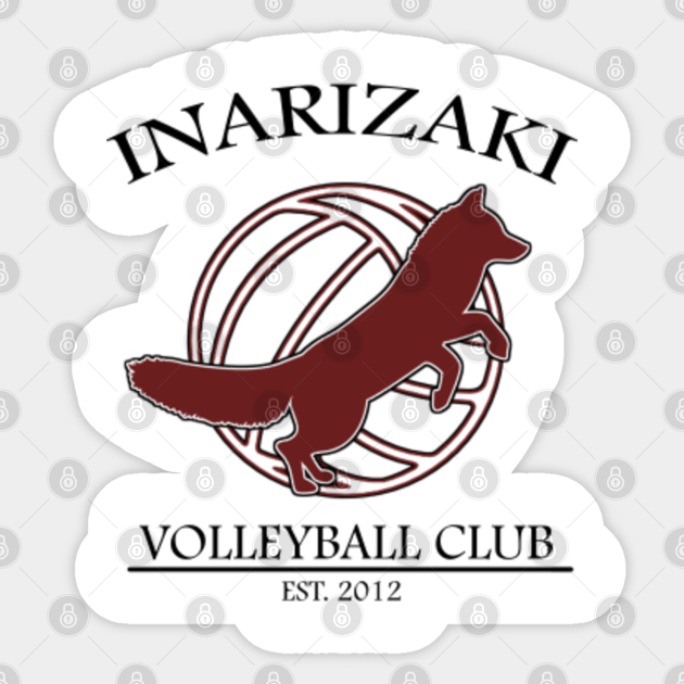 Inarizaki Volleyball Club Haikyuu Sticker Teepublic Uk ✓ free for commercial use ✓ high quality images. teepublic