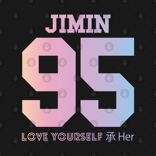 jimin 95 t shirt