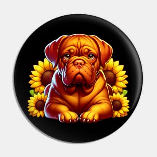 Dogue De Bordeaux Puppy Pin