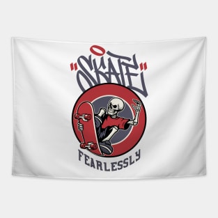 Skate Fearlessly! Skate Tapestry