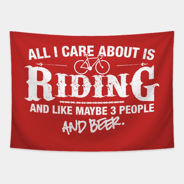 All I Care About is Riding Tapestry by MADLABS