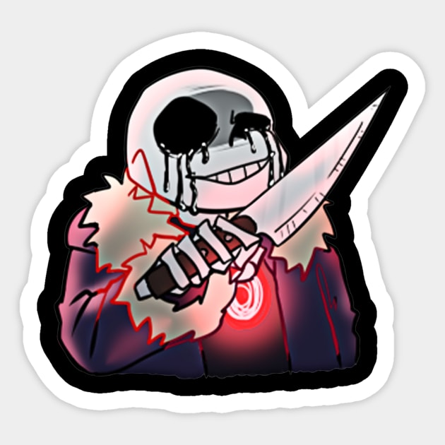 killer sans cute  Sticker for Sale by alam1212