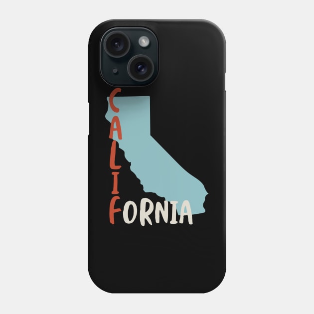 State of California Phone Case by whyitsme