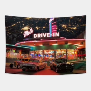 MELS DRIVE IN. Tapestry