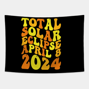 Total Solar Eclipse april 8 2024 Tapestry