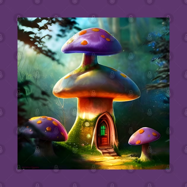 Enchanting Home for Sale (9) - Magic Mushroom House by TheThirdEye