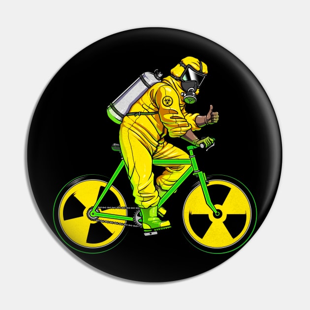 Radioactivity Bike Pin by Tobe_Fonseca