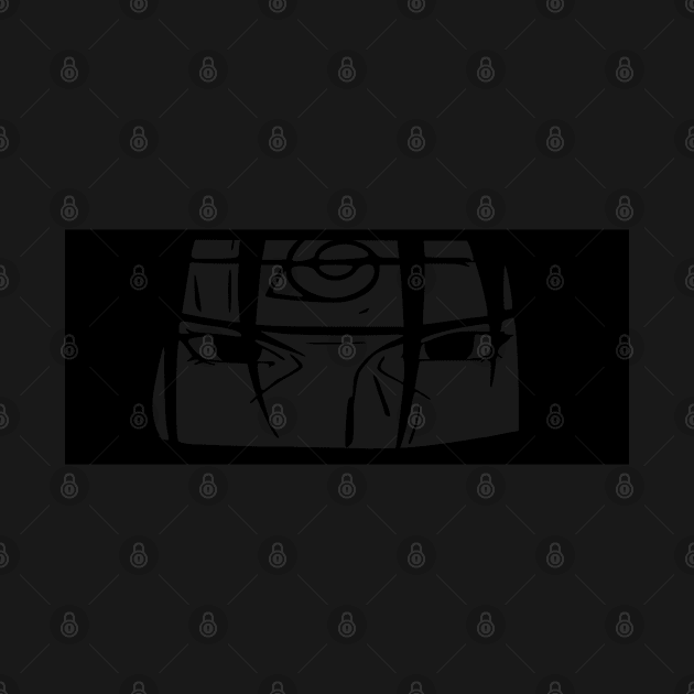 Itachi Naruto eyes by BentoPrint